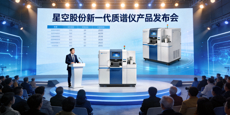 星空股份新一代质谱仪产品发布会现场盛况